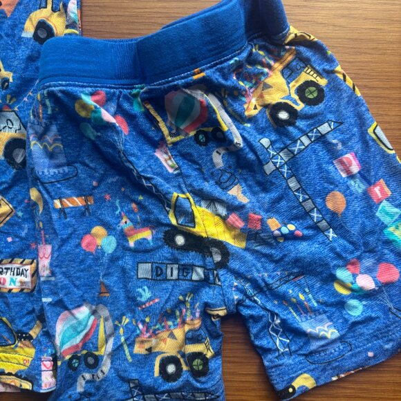 Little Sleepies Birthday Builders Two Piece Pajama Set - Picture 4 of 4